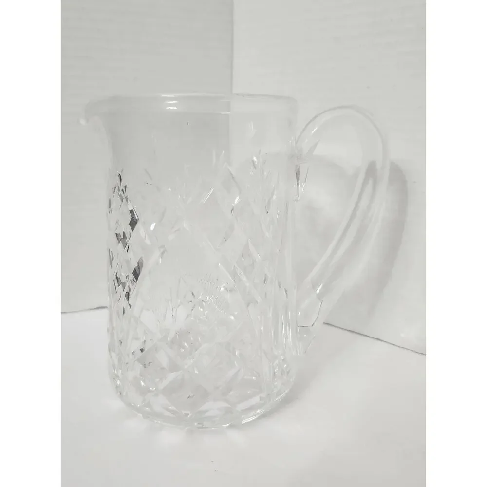 Waterford Crystal Cut Glass Pitcher Water Juice Barware Irish Glass